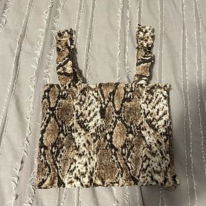 SNAKESKIN TOP